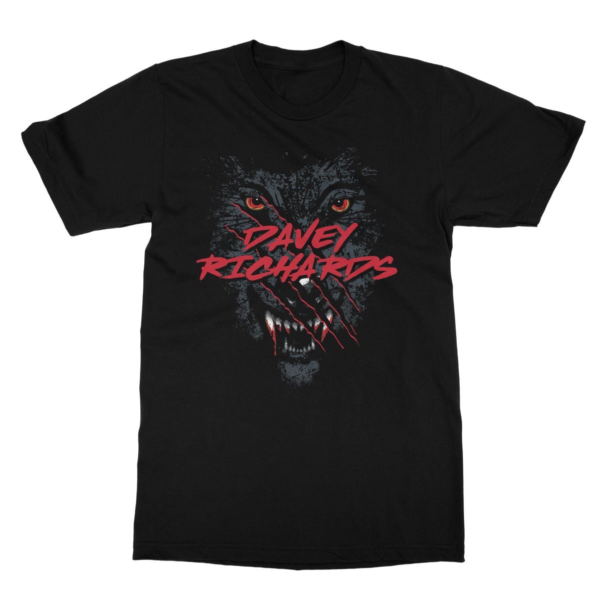 Davey Richards Wolf Softstyle T-Shirt