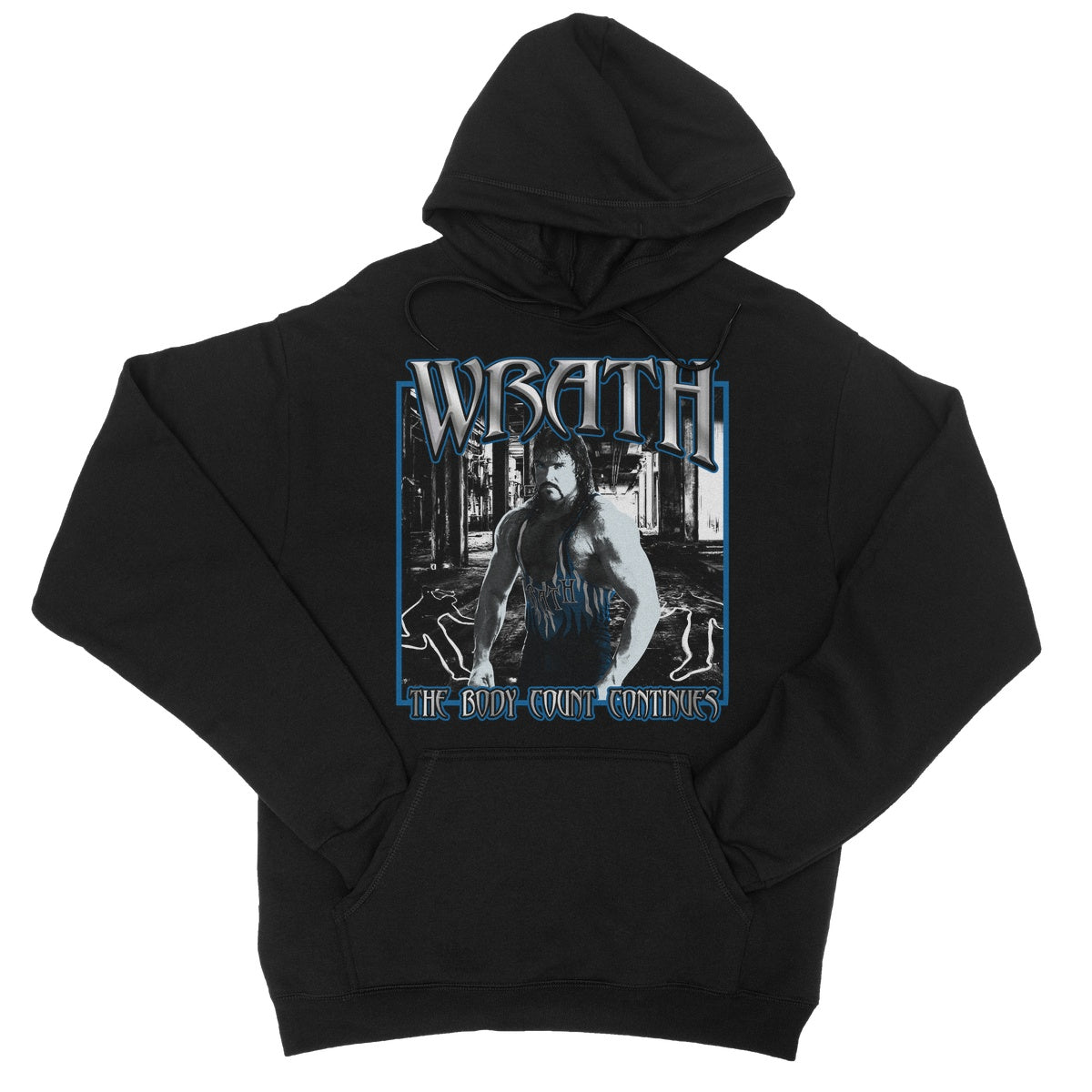 Wrath The Body Count Continues College Hoodie