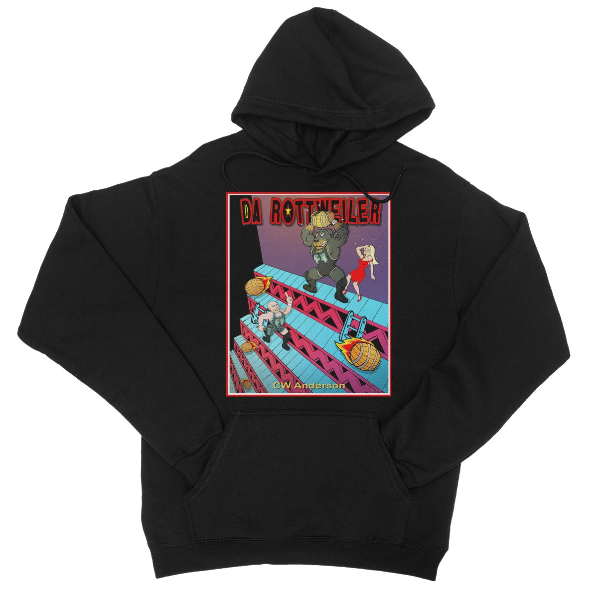 CW Anderson DA Rottweiler College Hoodie