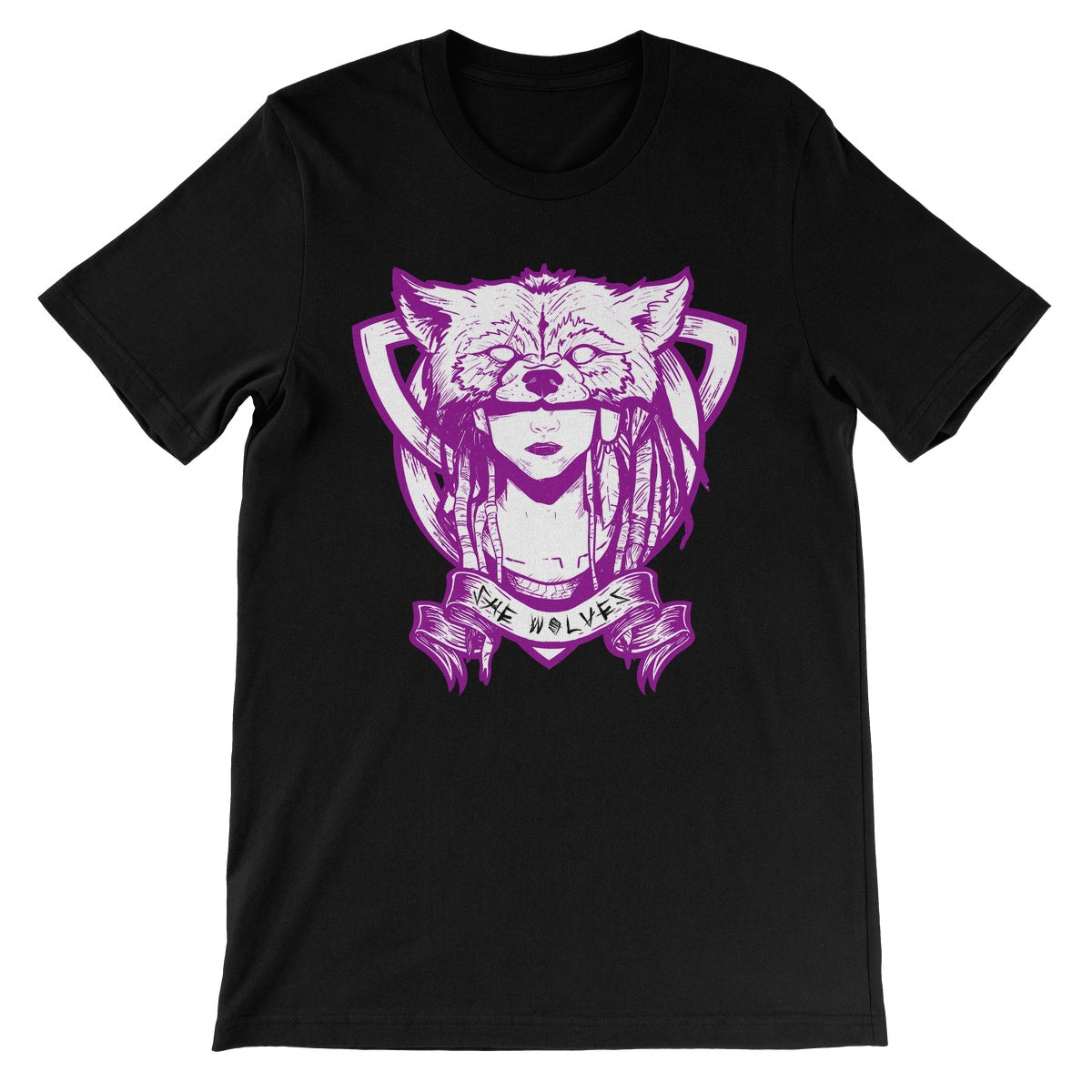 TNT Extreme Wrestling She Wolves Unisex Short Sleeve T-Shirt