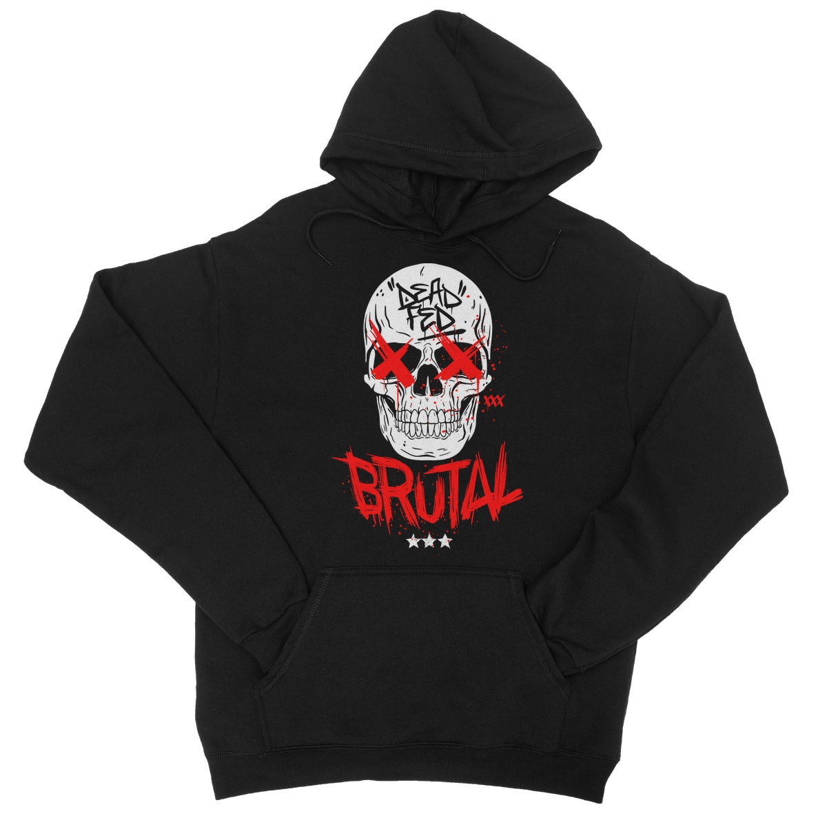 Dead Fed Brutal College Hoodie