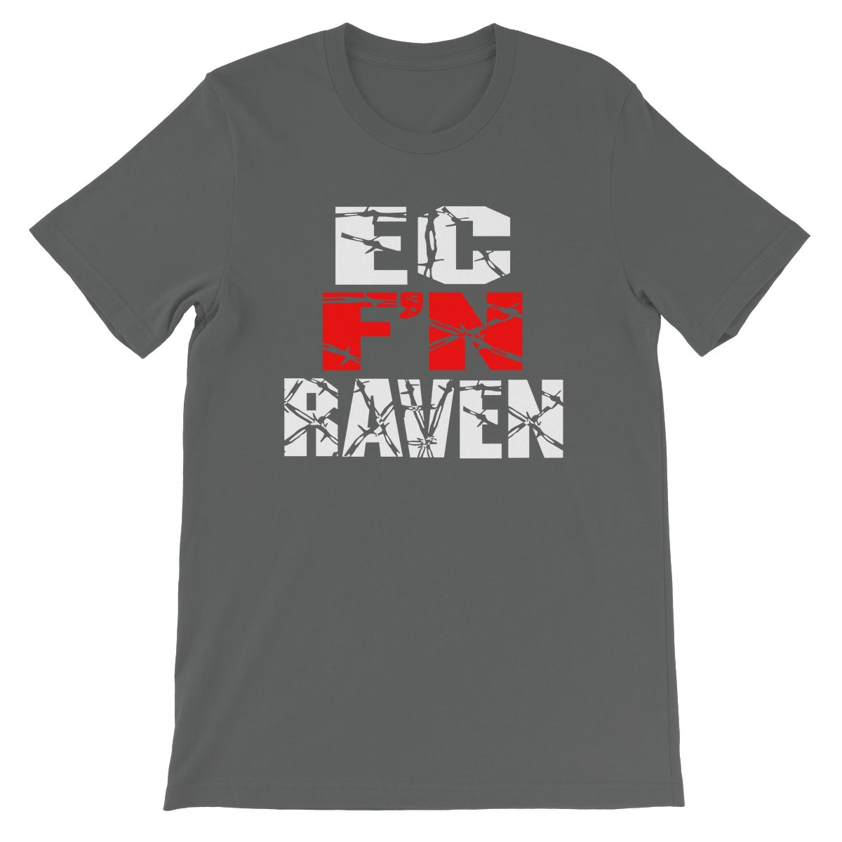 Raven EC F'N Raven Unisex Short Sleeve T-Shirt
