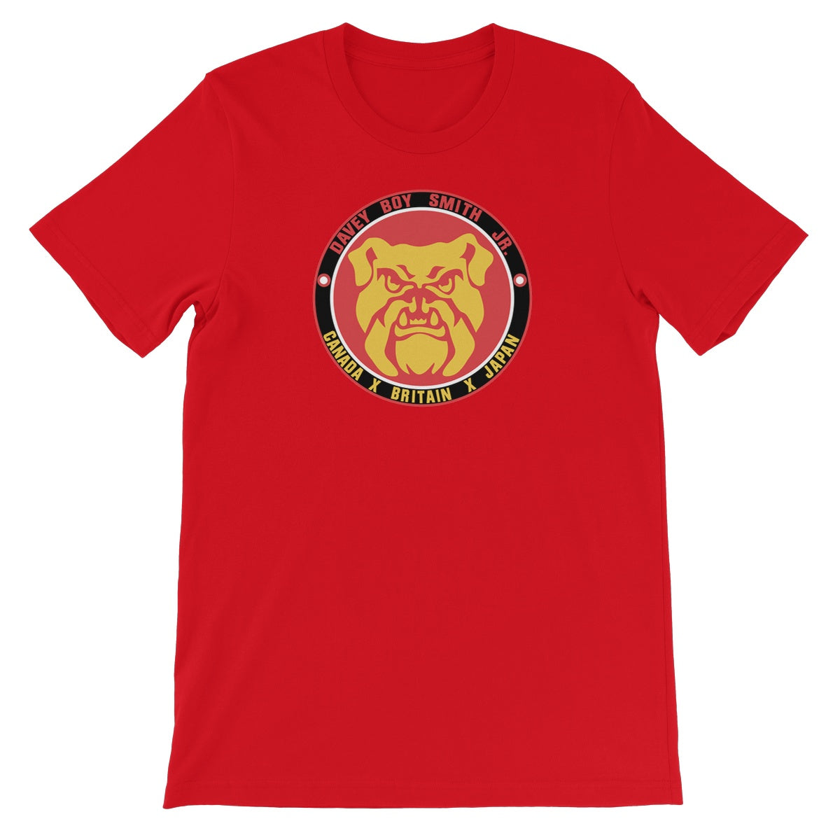 Davey Boy Smith Jr Japan Bulldog Unisex Short Sleeve T-Shirt
