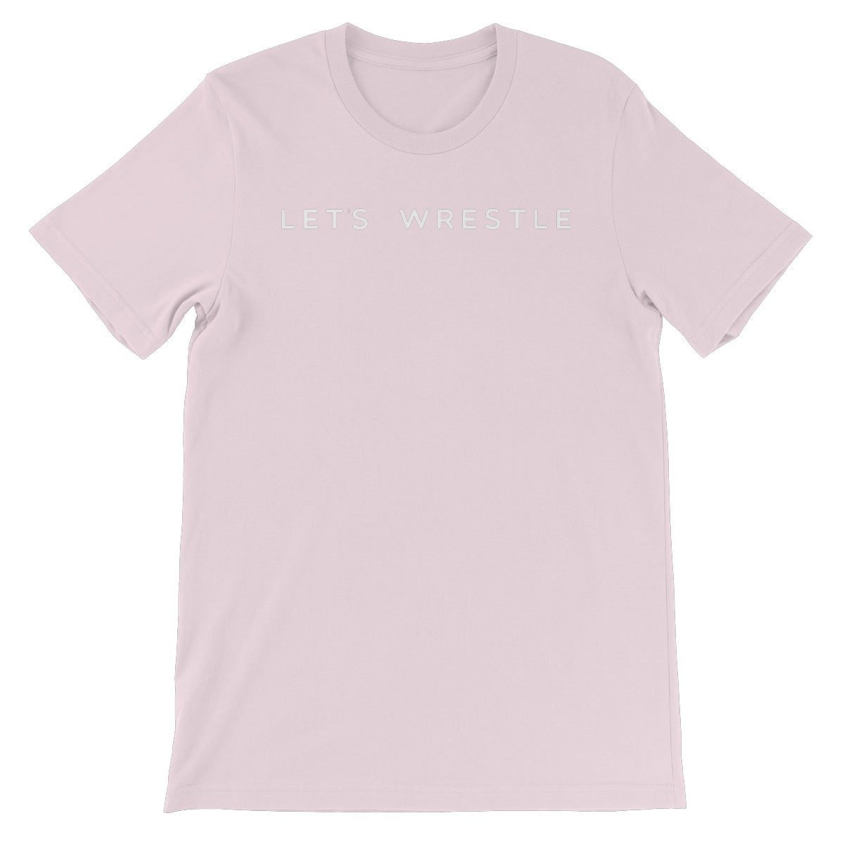 Let's Wrestle Logo Unisex Short Sleeve T-Shirt
