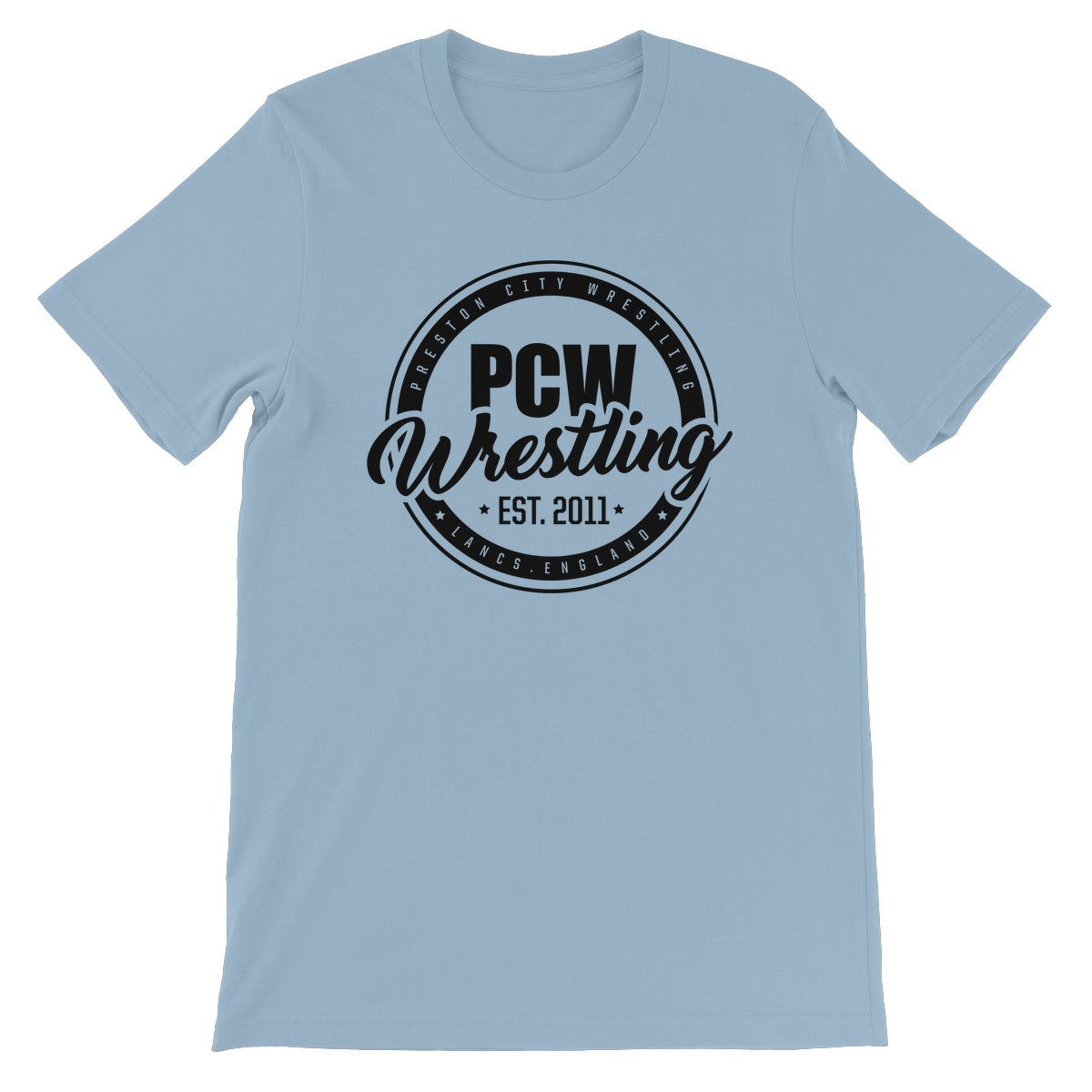 PCW UK Black Roundel Logo Unisex Short Sleeve T-Shirt
