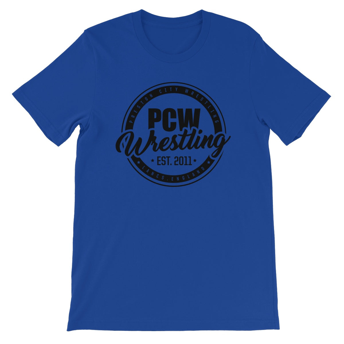 PCW UK Black Roundel Logo Unisex Short Sleeve T-Shirt