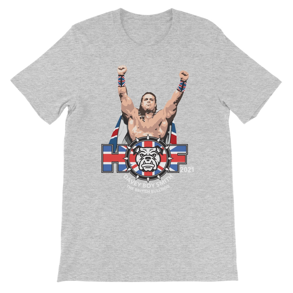 British Bulldog HOF 2021 Unisex Short Sleeve T-Shirt