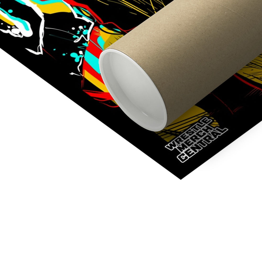 Adam Bomb Work Of Art Fine Art Print