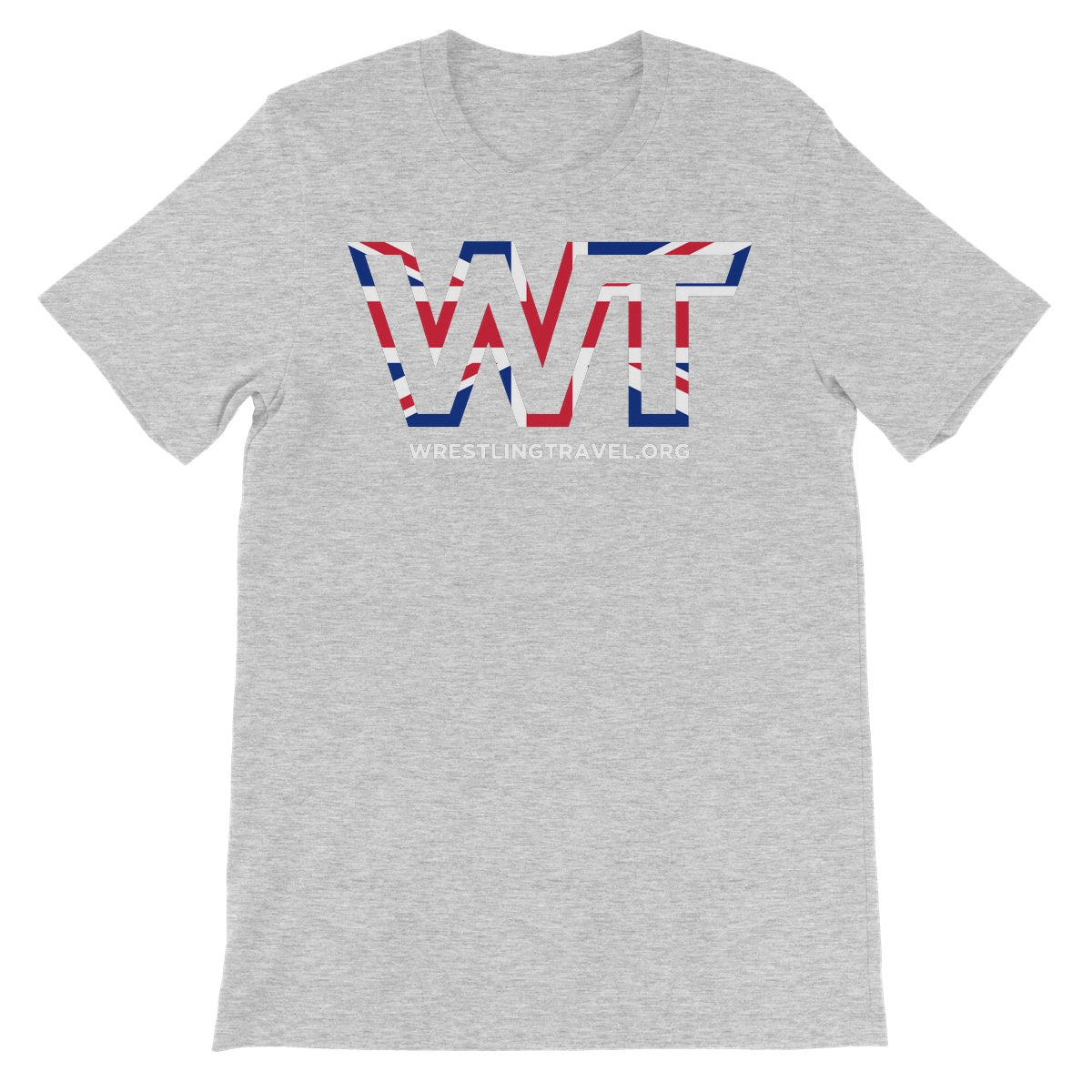 Wrestling Travel UK Logo Unisex Short Sleeve T-Shirt