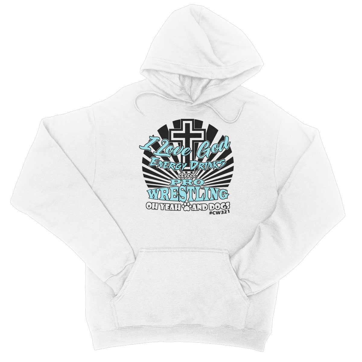 CW Anderson I Love College Hoodie