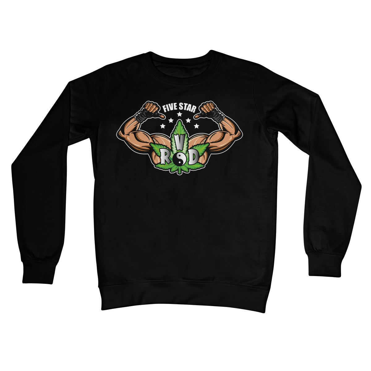 RVD 5 Star Crew Neck Sweatshirt