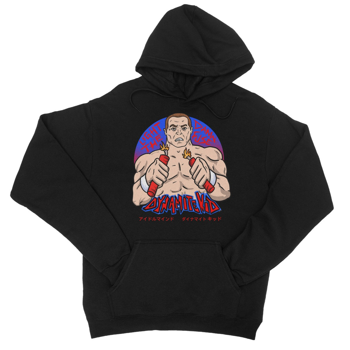 Dynamite Kid "Light The Damn Fuse" College Hoodie