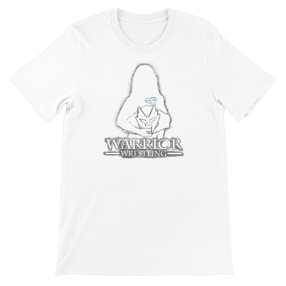 Warrior Wrestling The Diamond White Unisex Short Sleeve T-Shirt