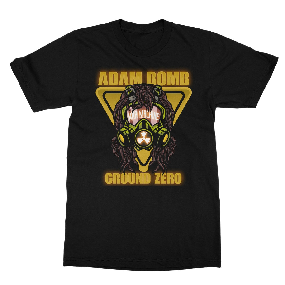 Adam Bomb Gas Mask Softstyle T-Shirt
