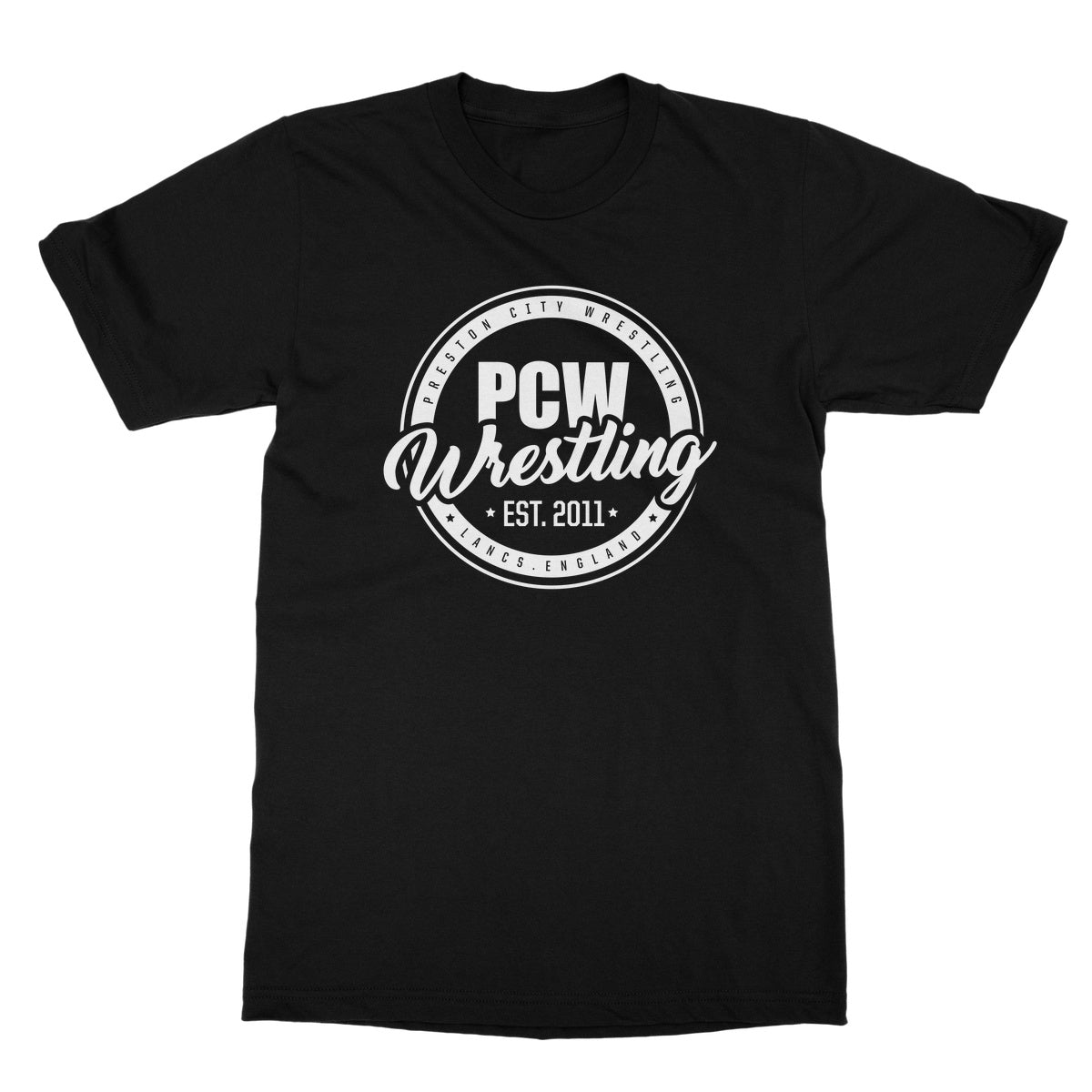 PCW UK White Roundel Logo Softstyle T-Shirt