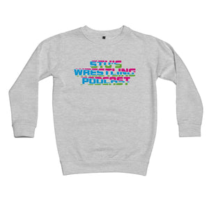 Stu's Wrestling Podcast Logo Kids Sweatshirt