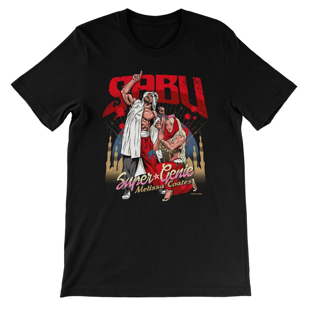 Sabu & Super Genie Unisex Short Sleeve T-Shirt