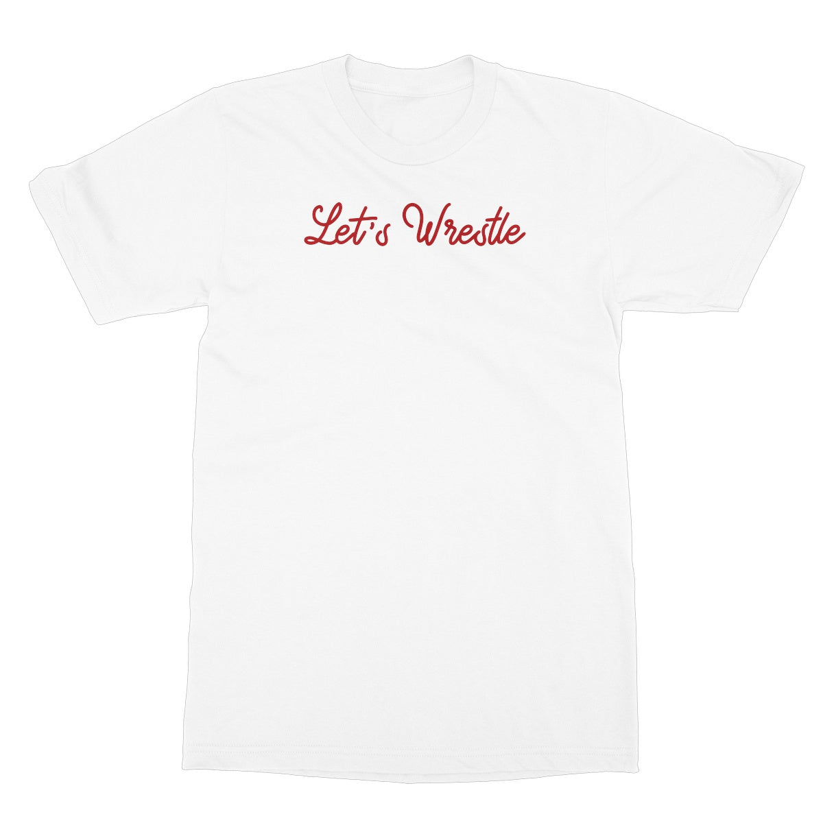 Let's Wrestle Write Off Softstyle T-Shirt