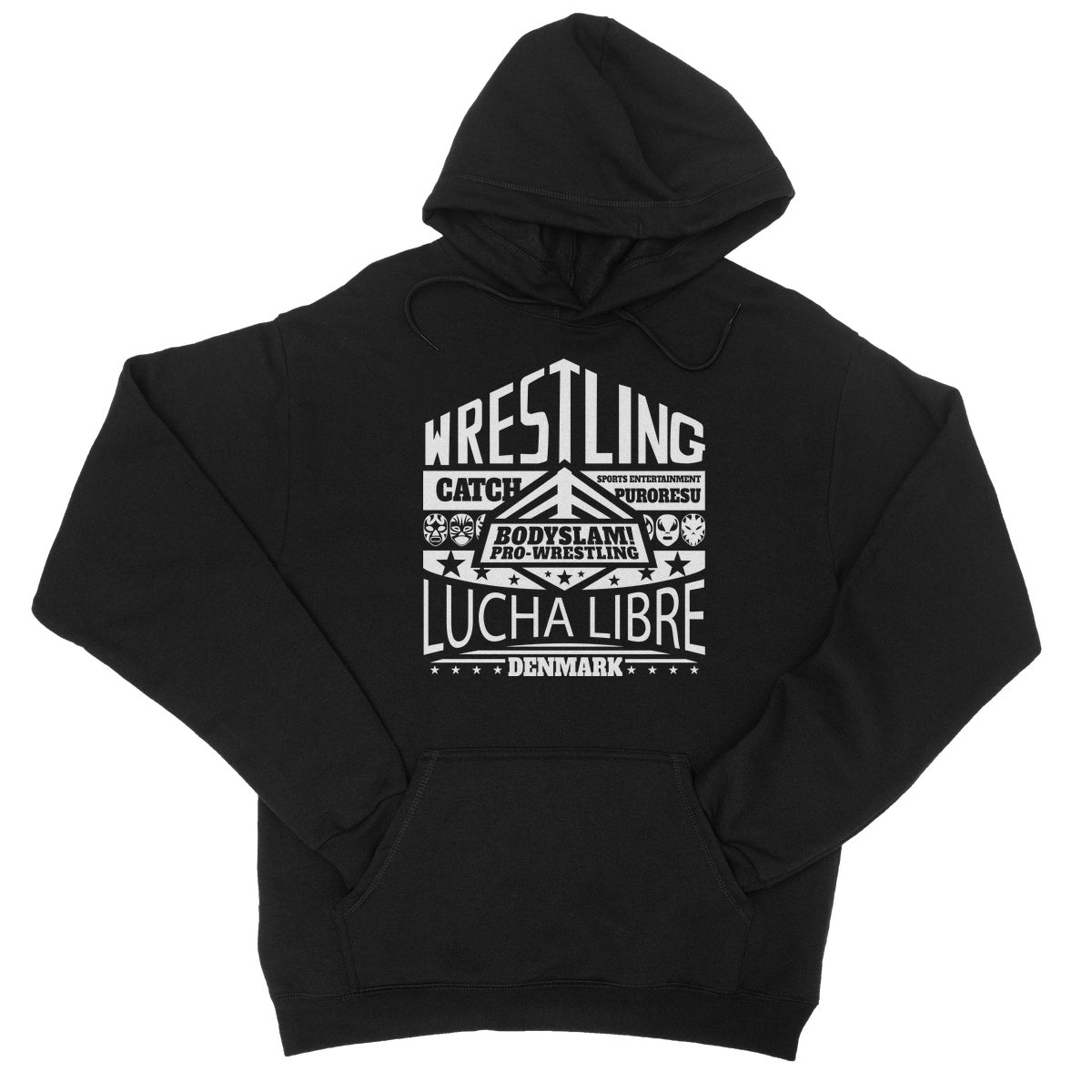 BodySlam! Pro-Wrestling Lucha Libre College Hoodie