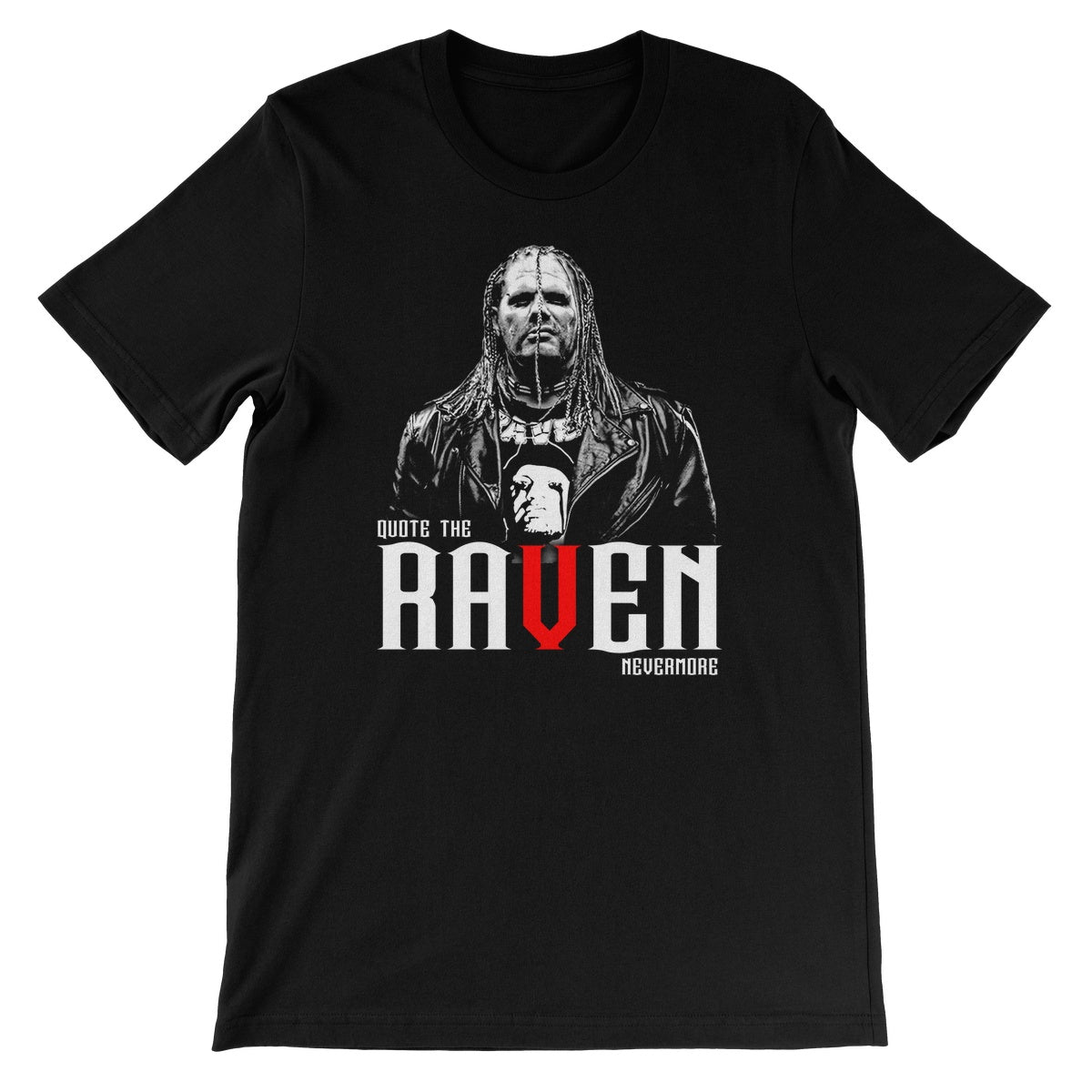 Raven Cold Stare Unisex Short Sleeve T-Shirt