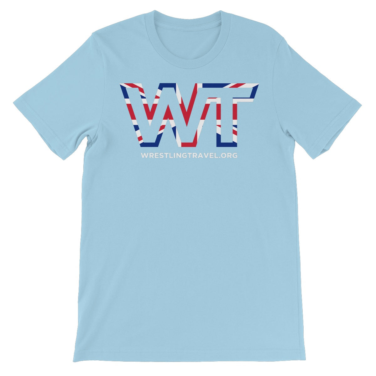 Wrestling Travel UK Logo Unisex Short Sleeve T-Shirt