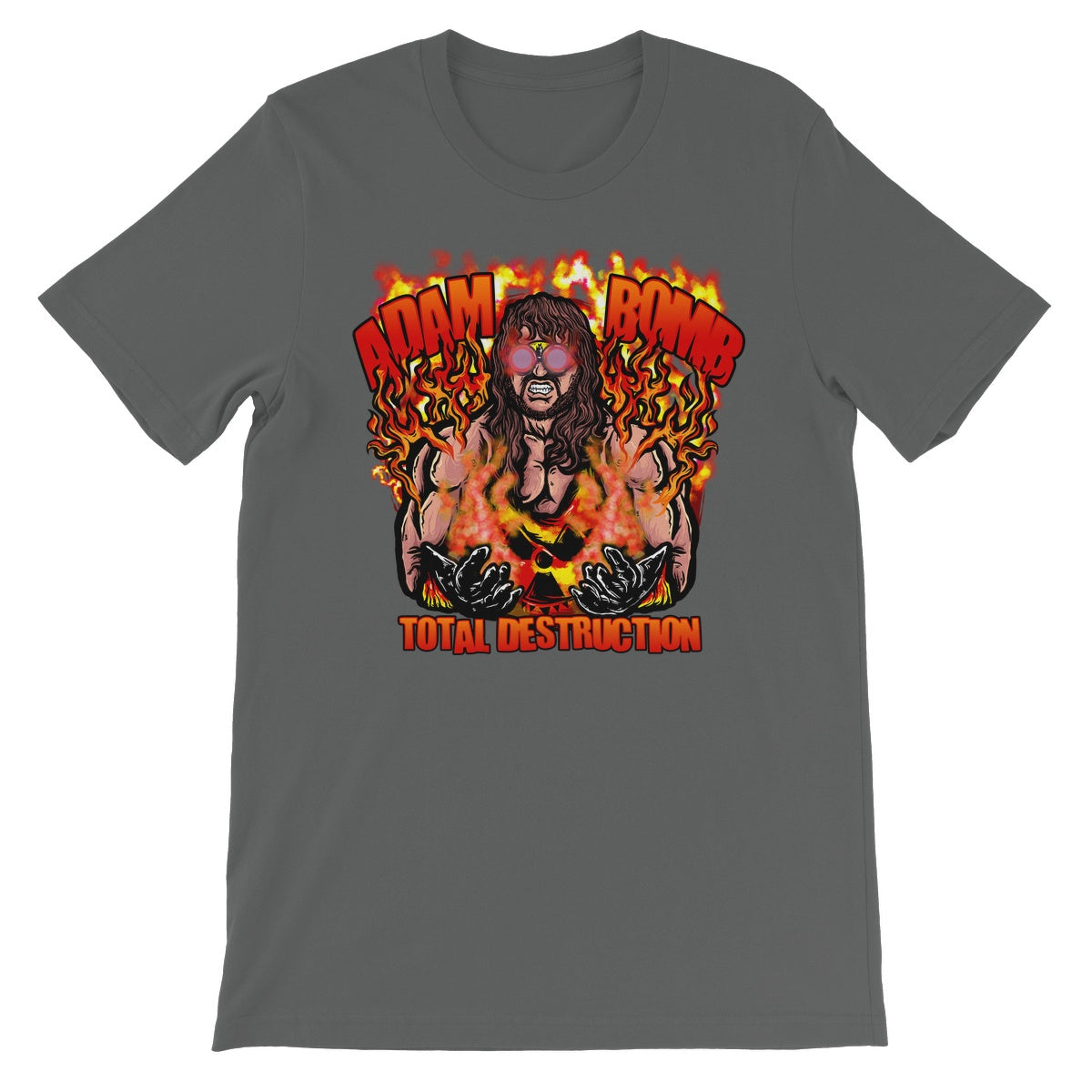 Adam Bomb Flame Bomb Unisex Short Sleeve T-Shirt