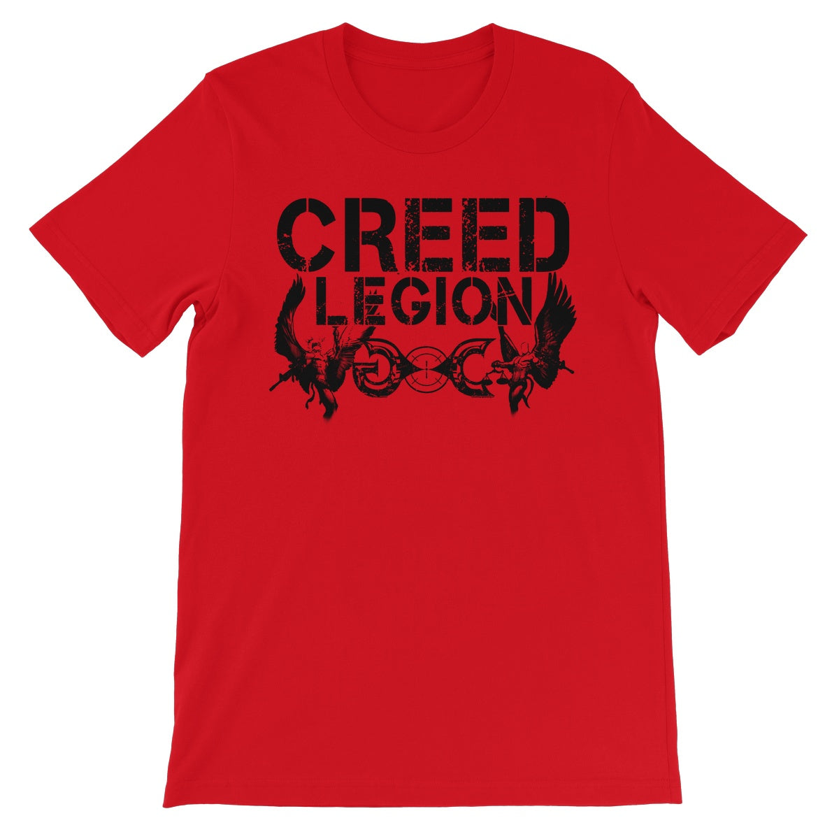 Garrison Creed Legion Black Unisex Short Sleeve T-Shirt
