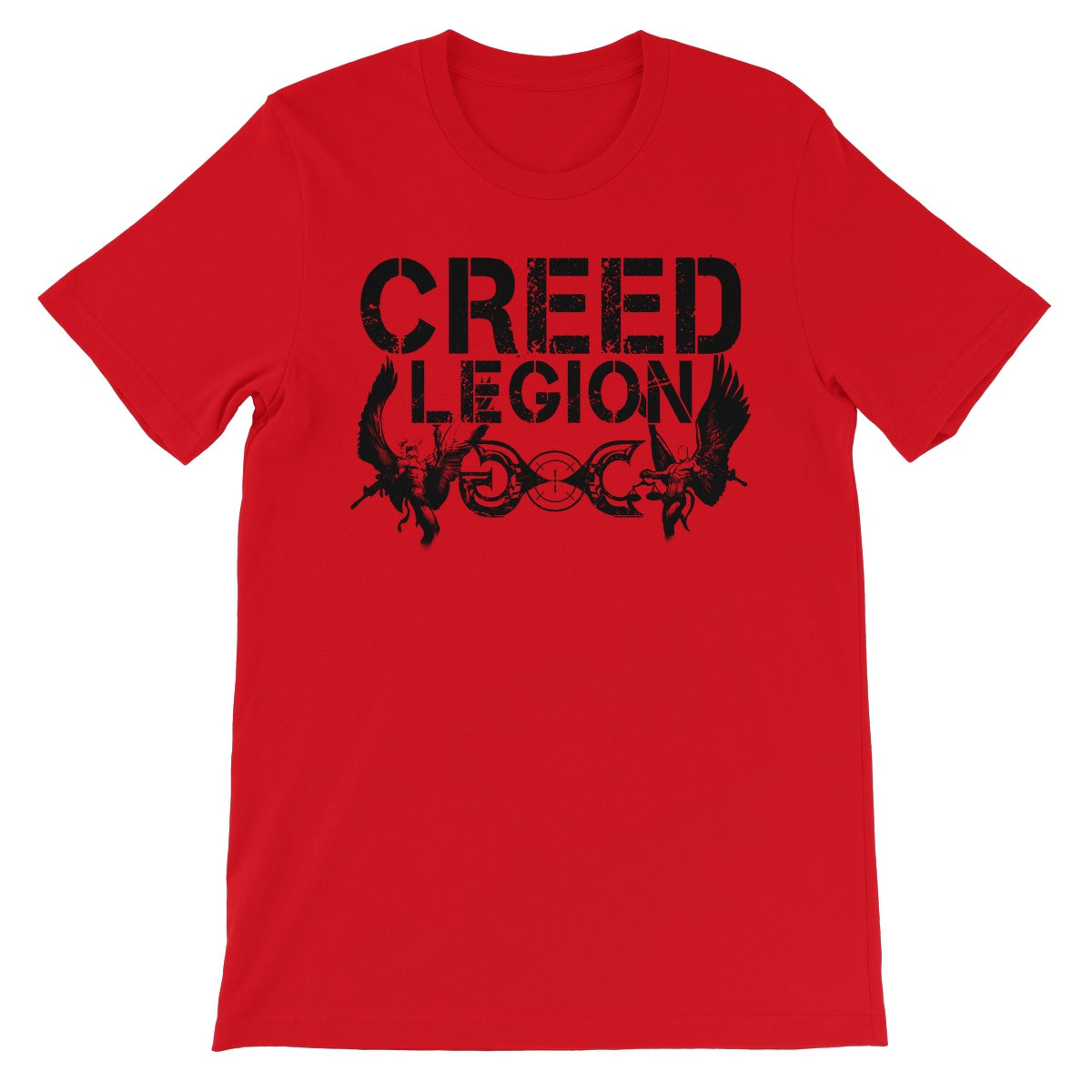 Garrison Creed Legion Black Unisex Short Sleeve T-Shirt