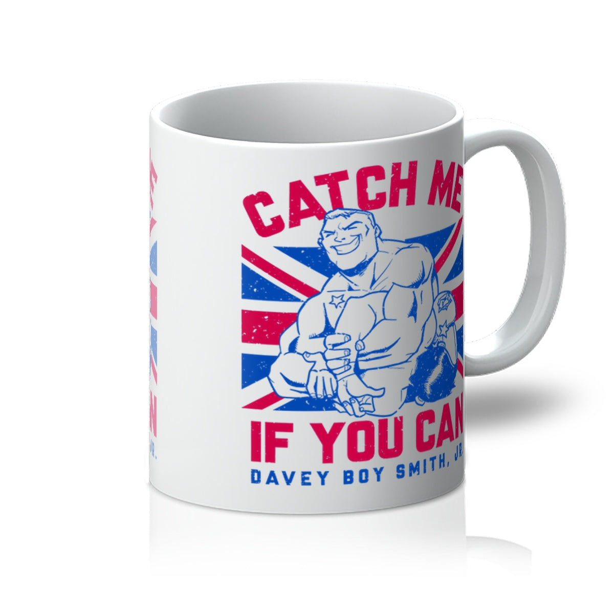 Davey Boy Smith Jr Catch Me If You Can Mug