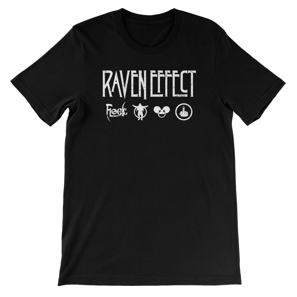 Raven Zepplin Unisex Short Sleeve T-Shirt