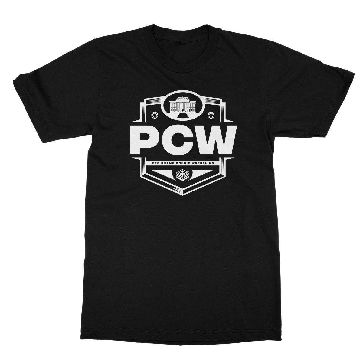 PCW UK Logo White Softstyle T-Shirt