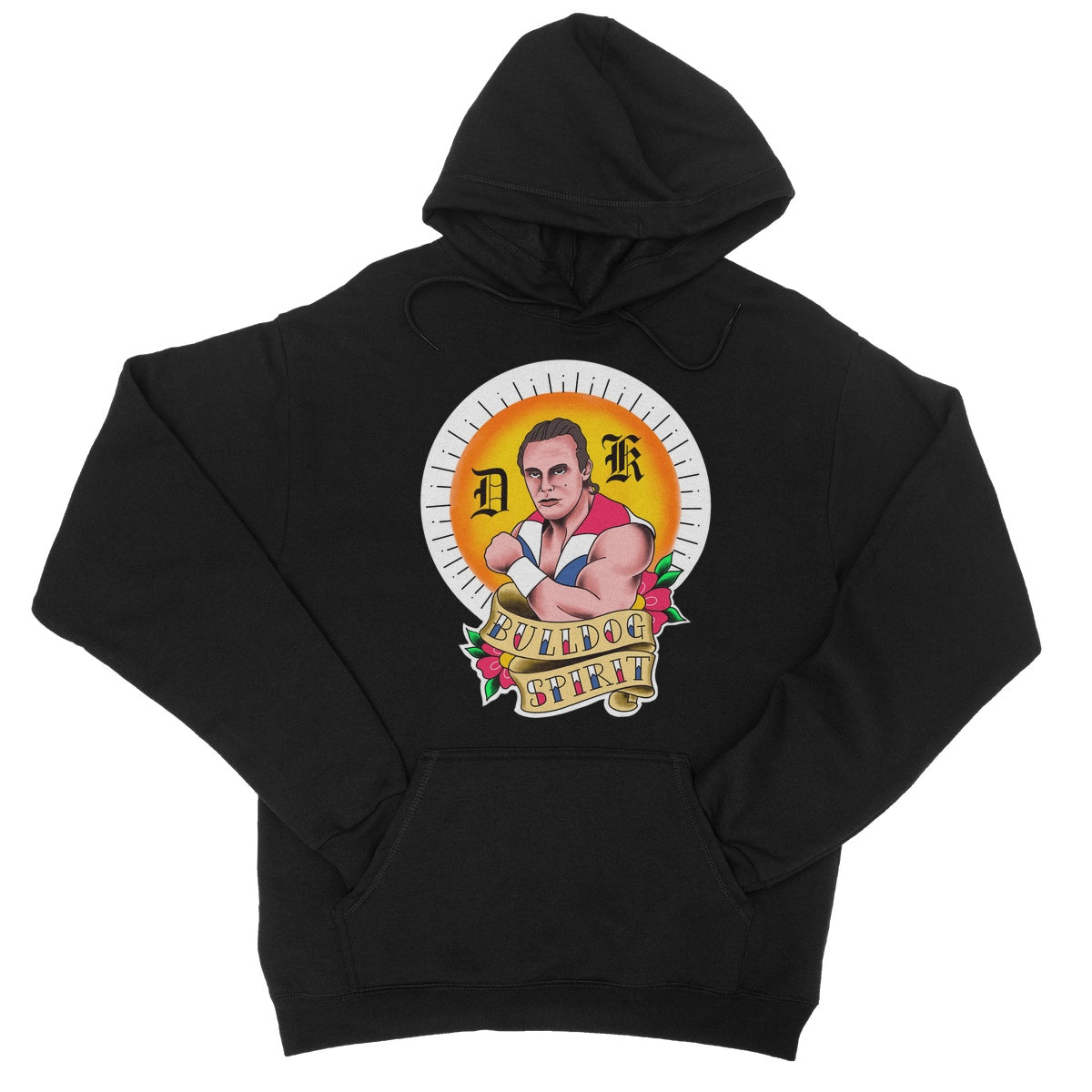 Dynamite Kid "Bulldog Spirit" College Hoodie