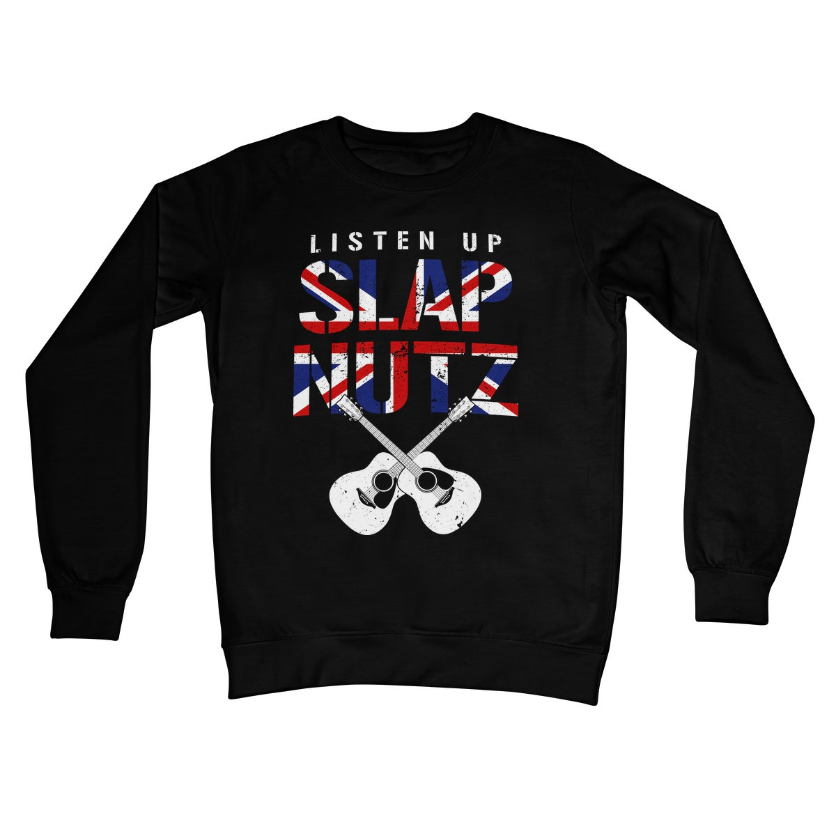 Jeff Jarrett Slap Nutz UK Crew Neck Sweatshirt