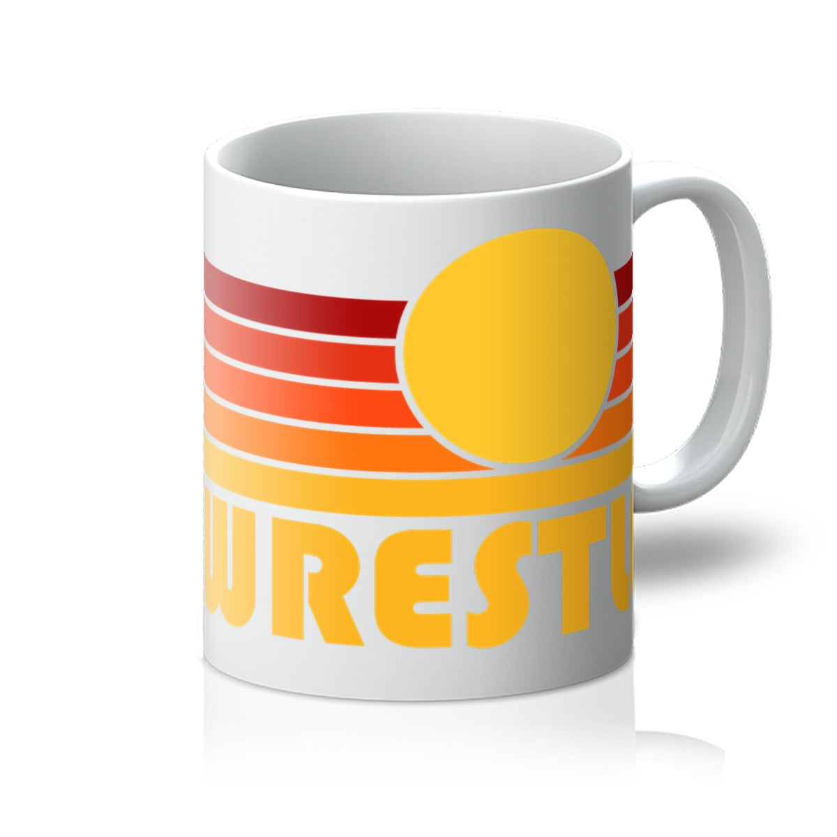 Let's Wrestle Sunrise Mug