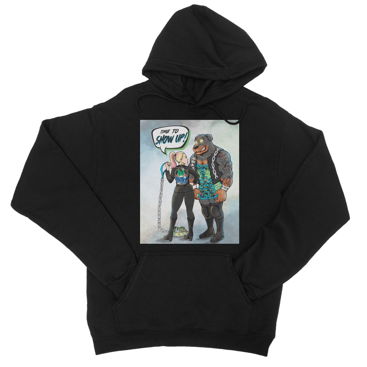 CW Anderson Time to show up College Hoodie