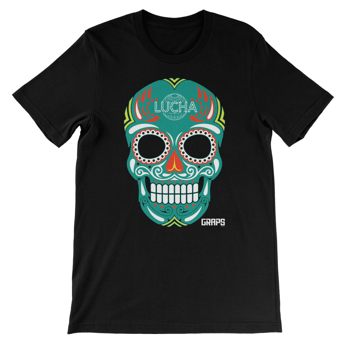 GRAPS Lucha Mask Unisex Short Sleeve T-Shirt