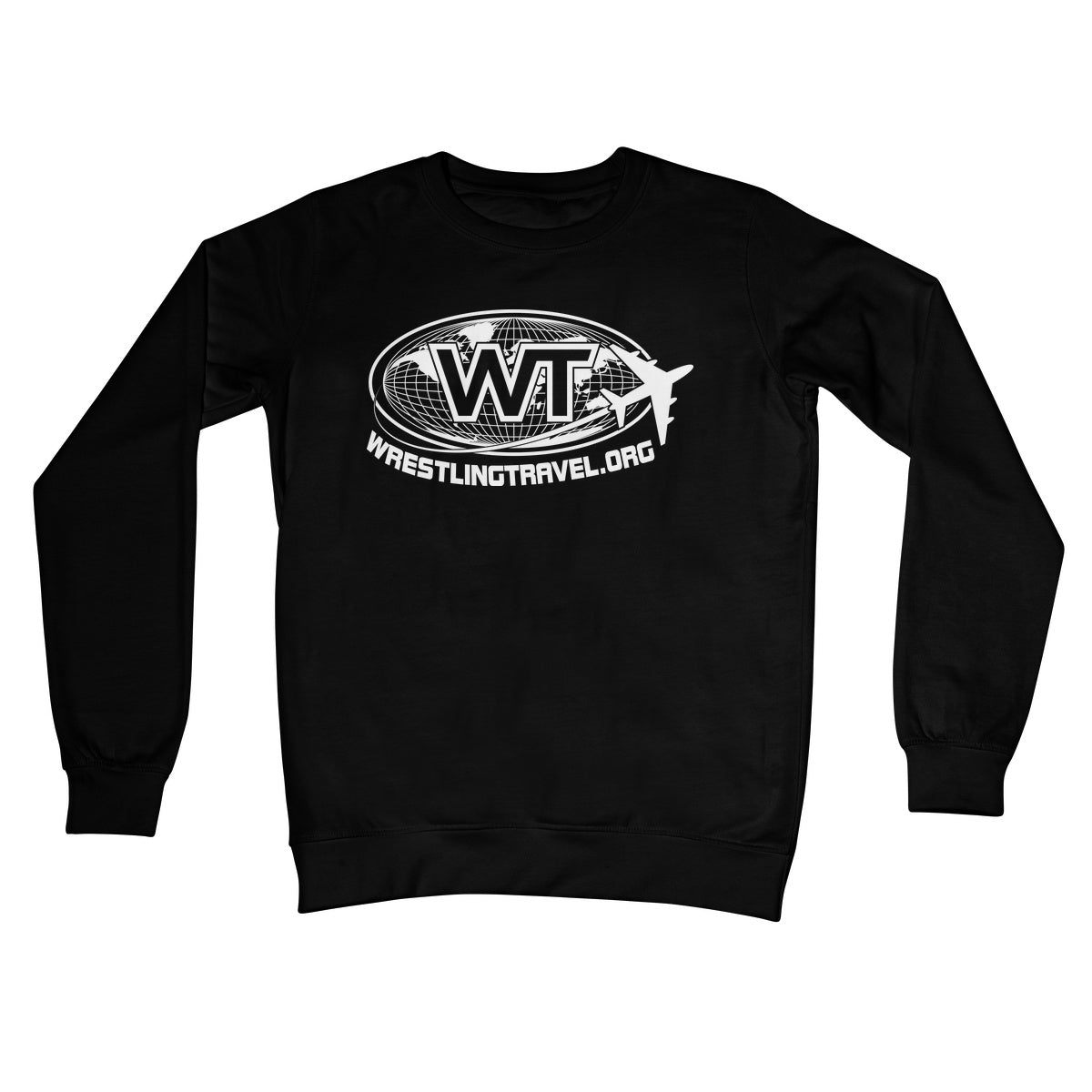 Wrestling Travel World Class Traveler Crew Neck Sweatshirt