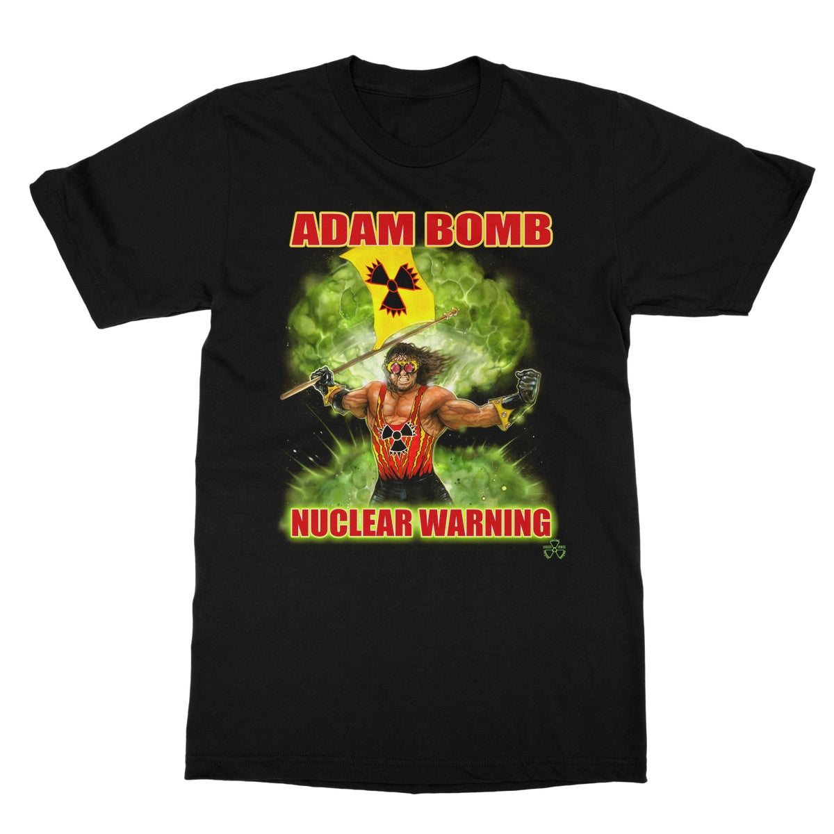 Adam Bomb Nuclear Warning Softstyle T-Shirt