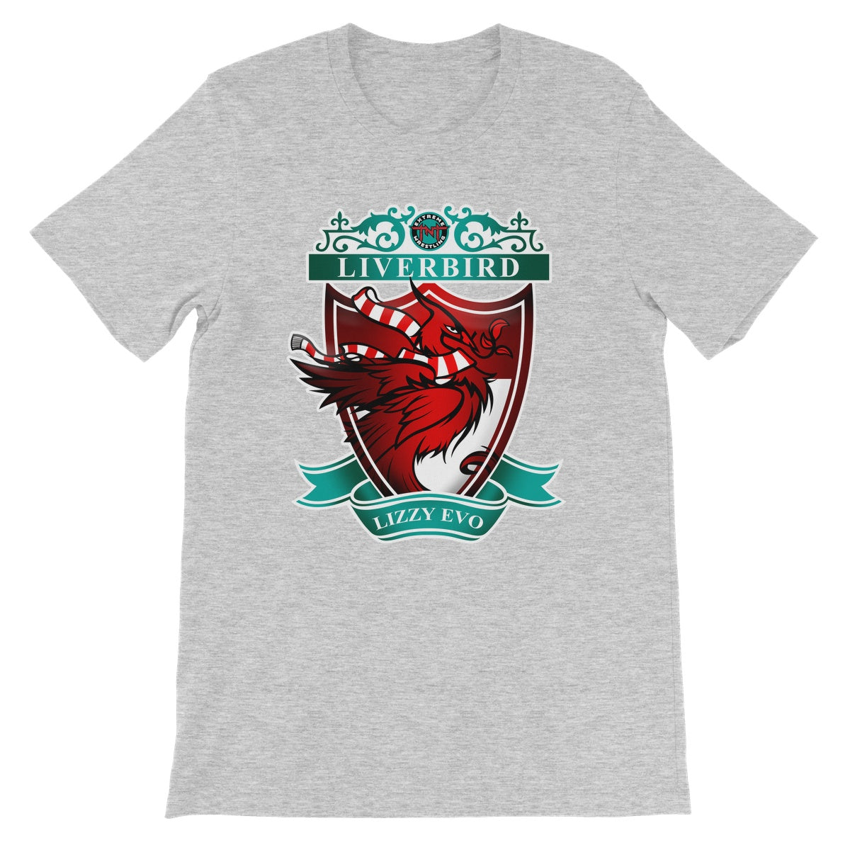 TNT Extreme Wrestling Lizzy Evo Unisex Short Sleeve T-Shirt