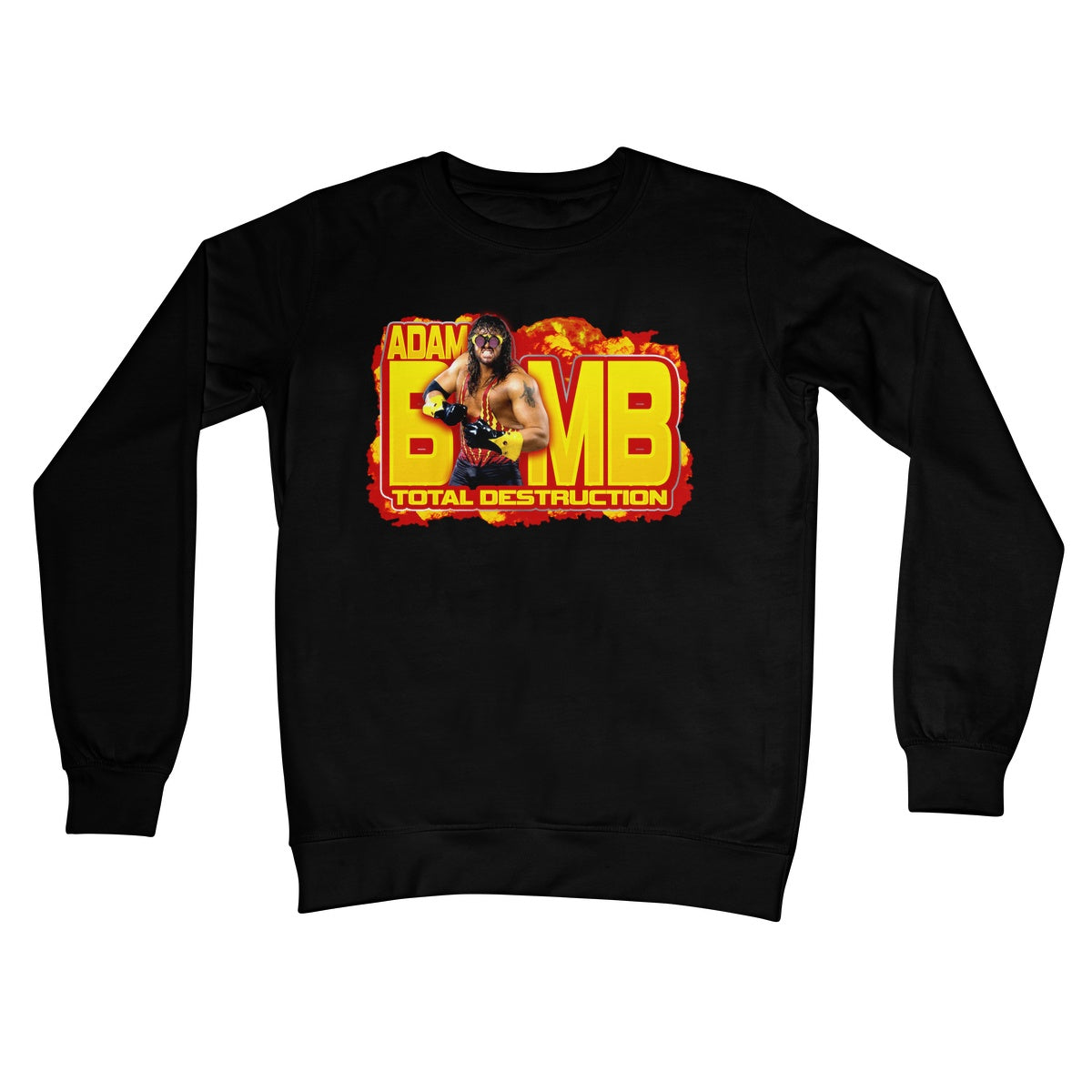 Adam Bomb Total Destruction Crew Neck Sweatshirt