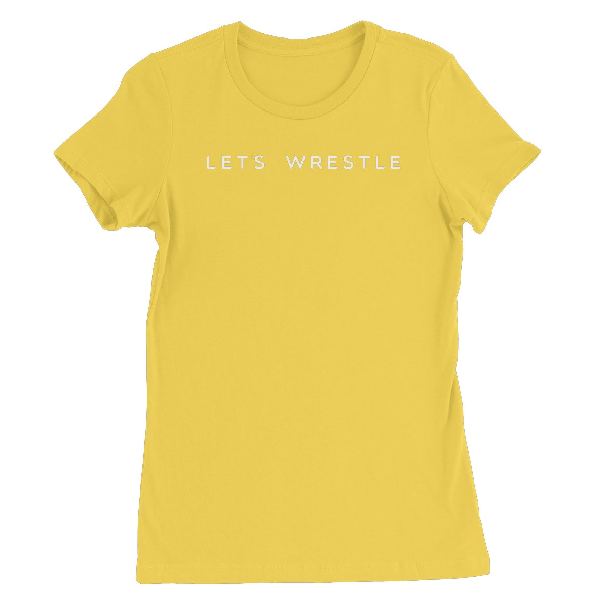 Let's Wrestle Logo Women's Short Sleeve T-Shirt