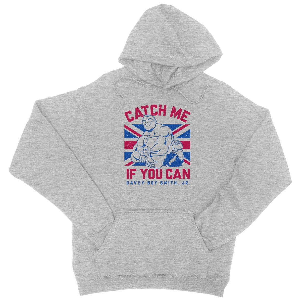 Davey Boy Smith Jr Catch Me If You Can College Hoodie