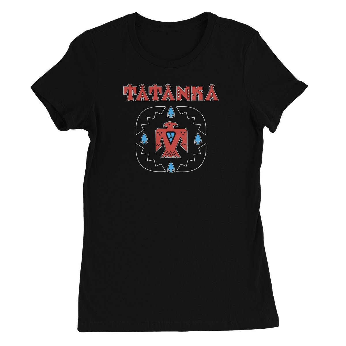 Tatanka Blackbird (Black) Women's Short Sleeve T-Shirt