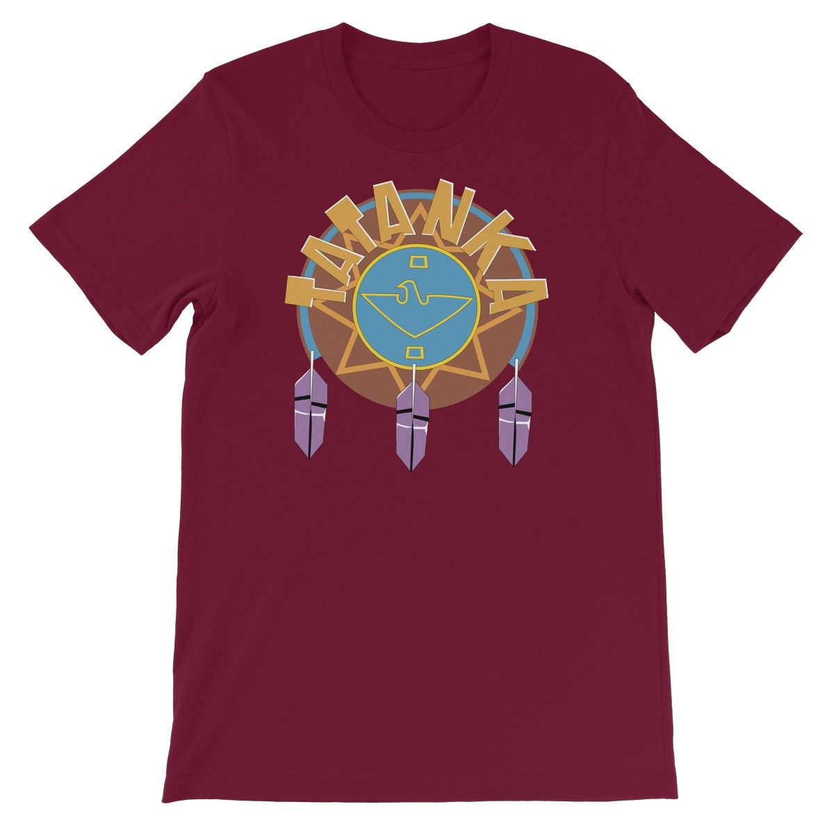 Tatanka Classic Logo Dreamcatcher Unisex Short Sleeve T-Shirt