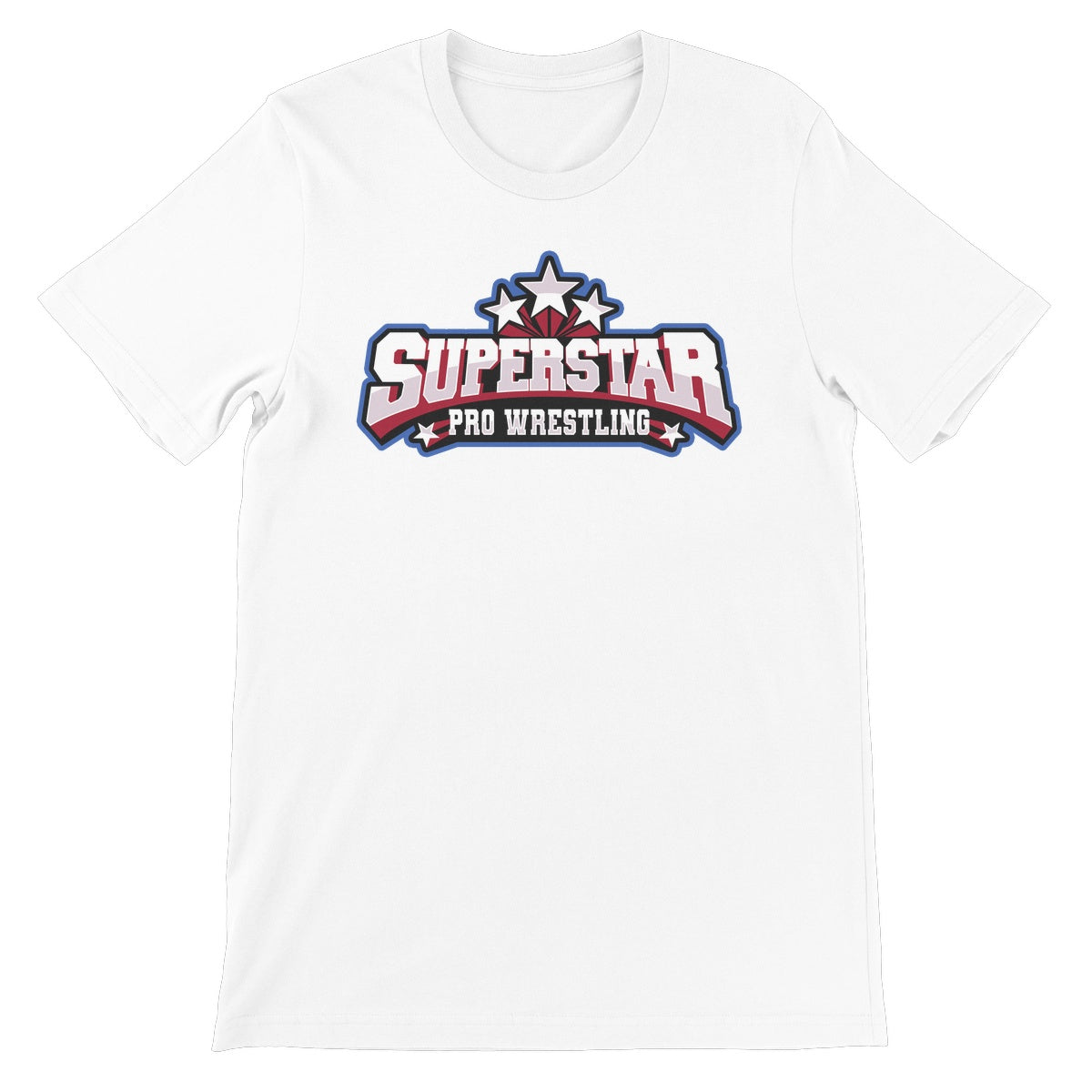 Superstar Pro Wrestling Logo Unisex Short Sleeve T-Shirt