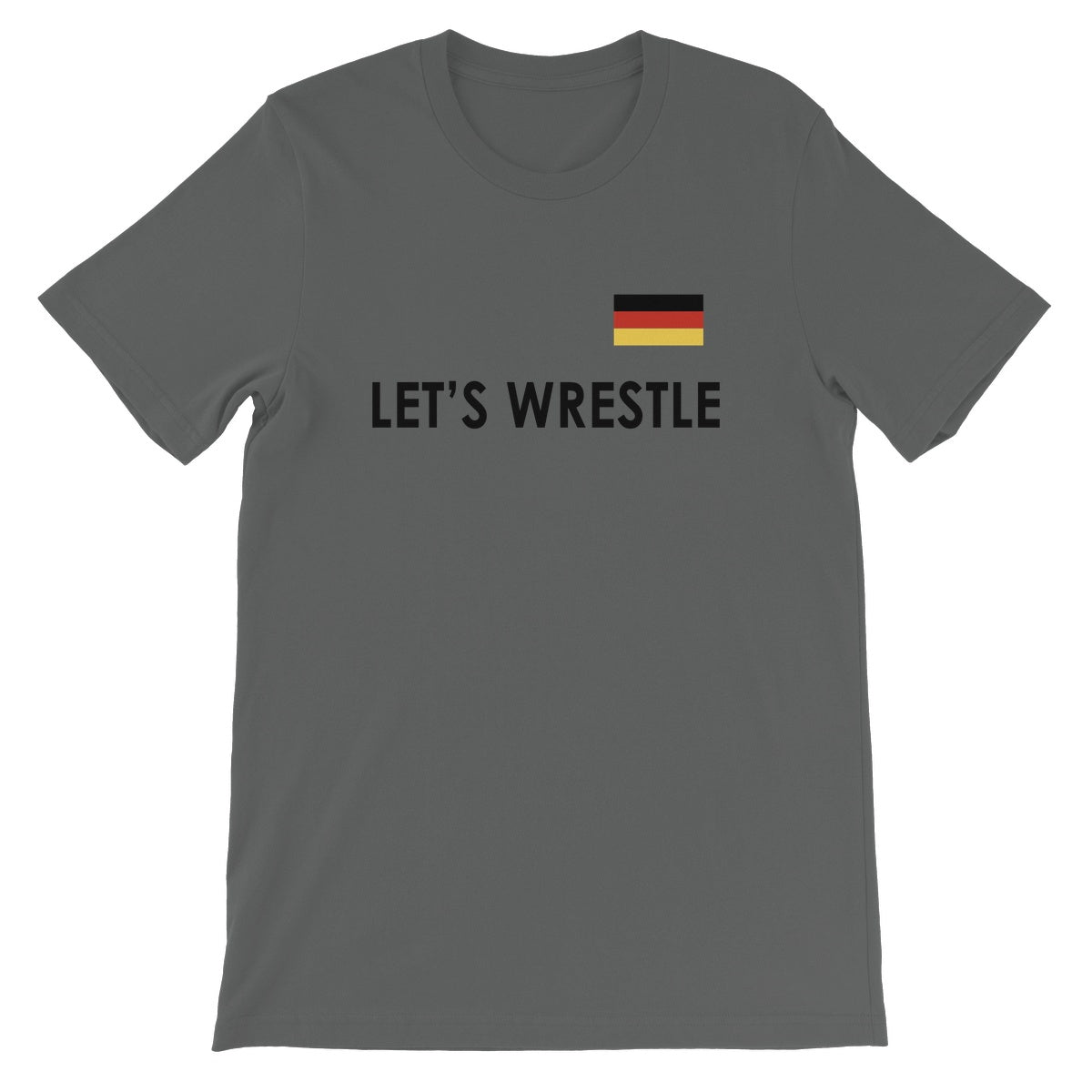 Let's Wrestle Germany Unisex Short Sleeve T-Shirt