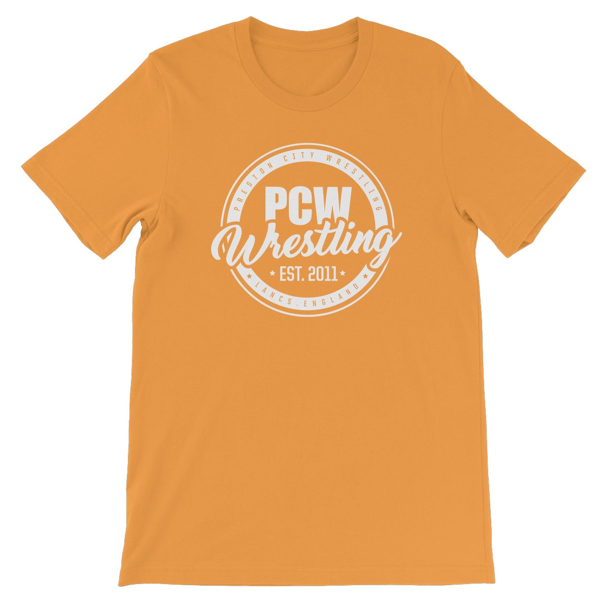 PCW UK White Roundel Logo Unisex Short Sleeve T-Shirt