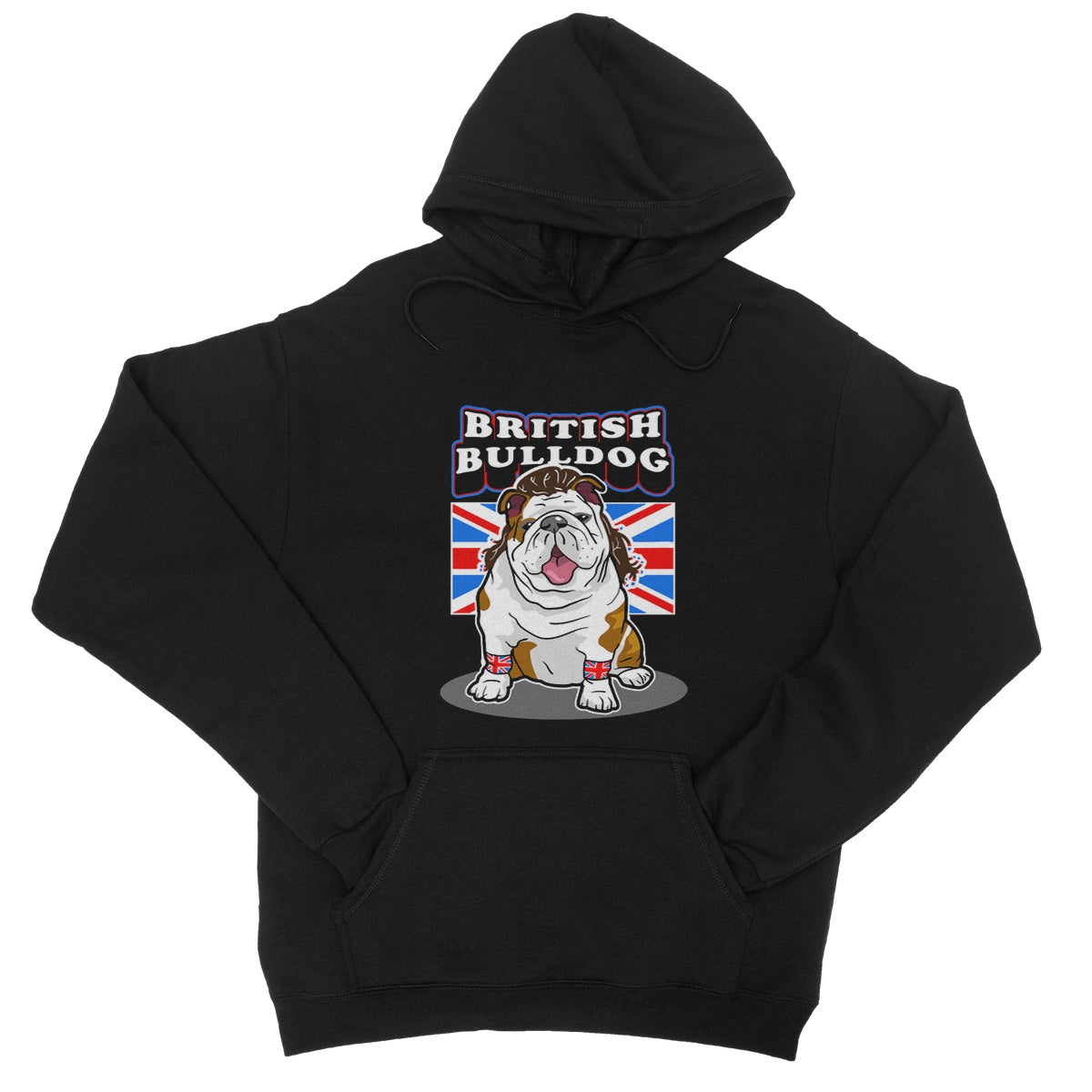British Bulldog Winston College Hoodie