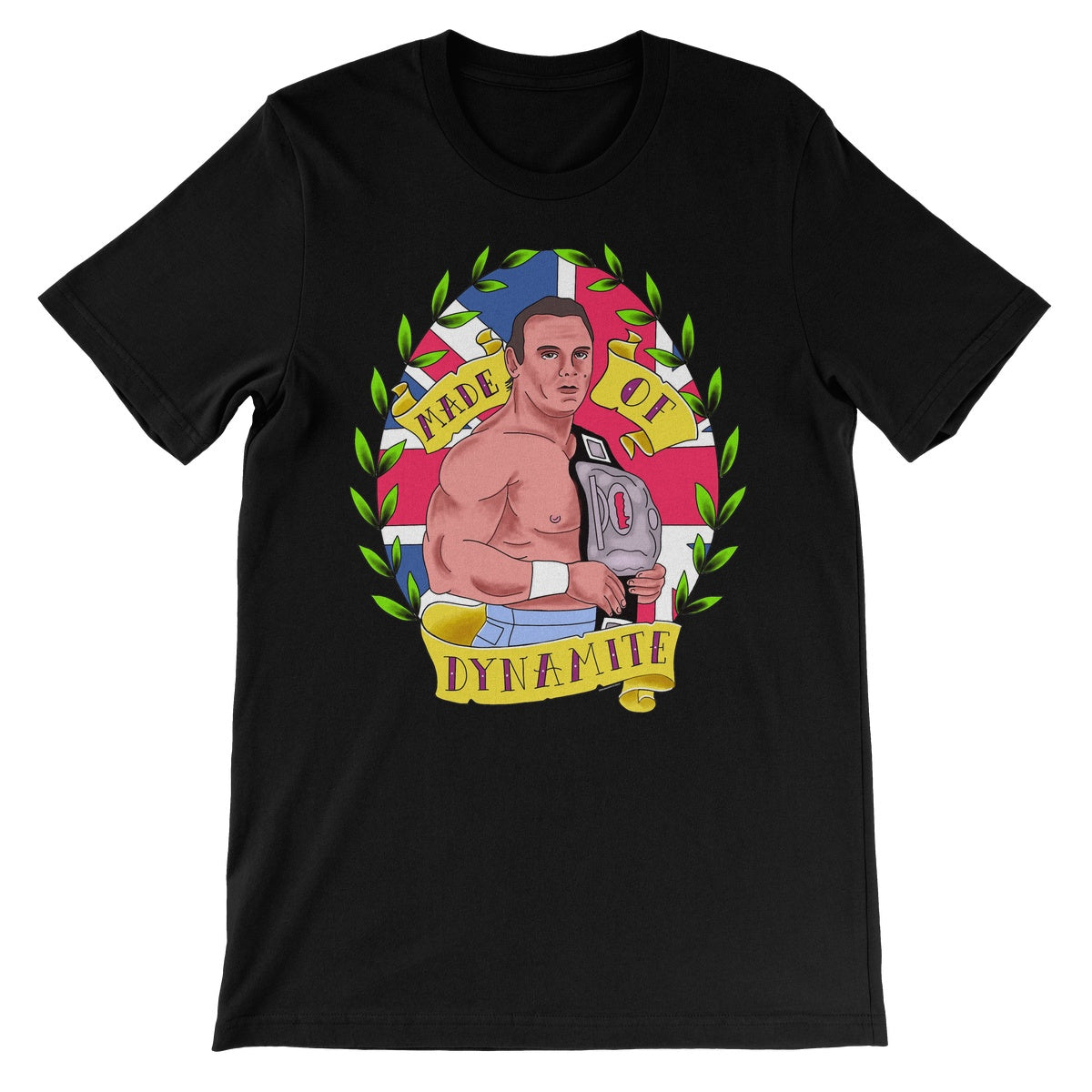 Dynamite Kid "Made Of Dynamite" Unisex Short Sleeve T-Shirt