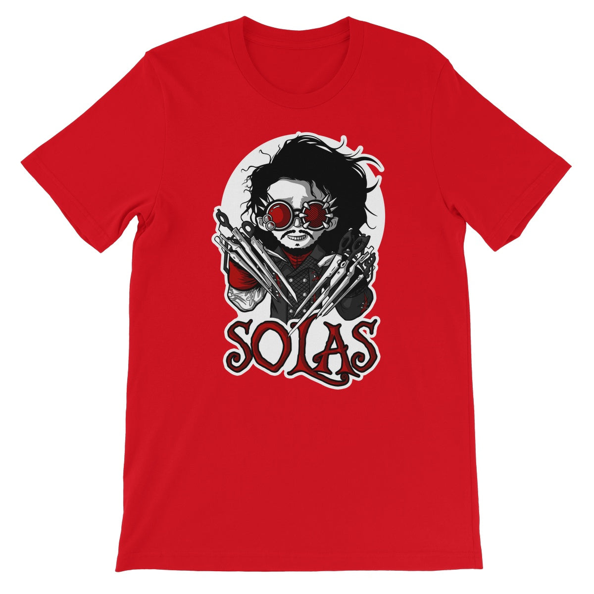 TNT Extreme Wrestling Solas Unisex Short Sleeve T-Shirt